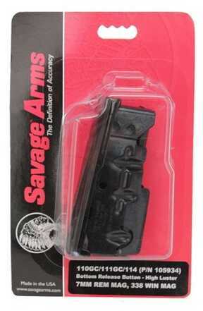 Savage 3 Round High Luster Blued Mag For 110GC/111GC/114 7MM Rem Mag/338 Win Mag Md: 55116
